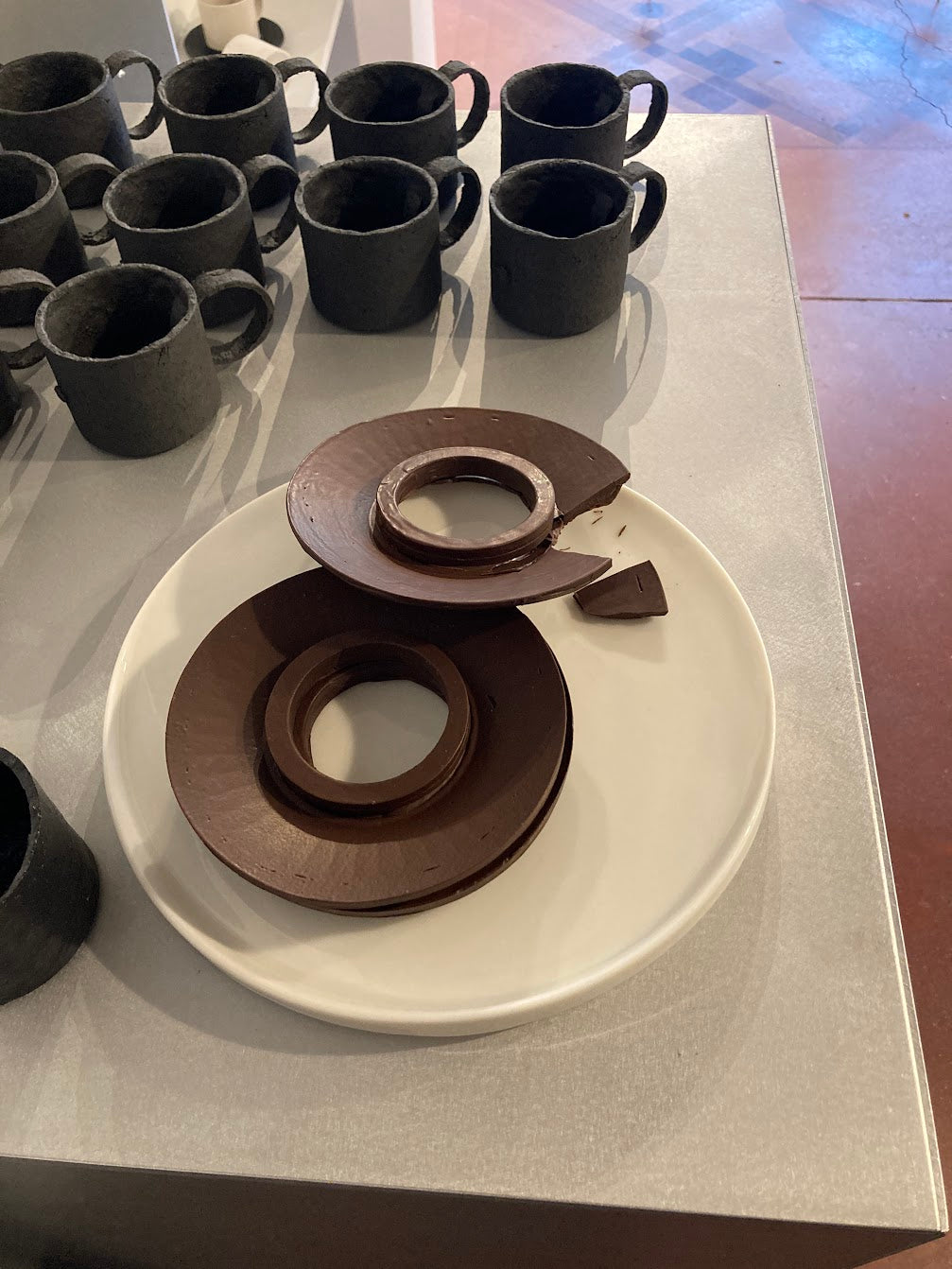 MOCK-CUP pierced coffee cup